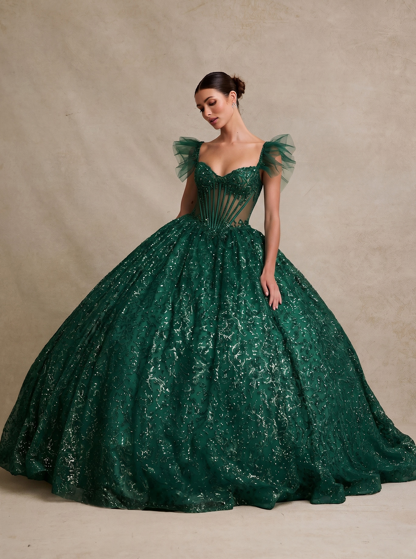 bicici green dress Bicici & Coty MZ5419 Smokey Blue / XS